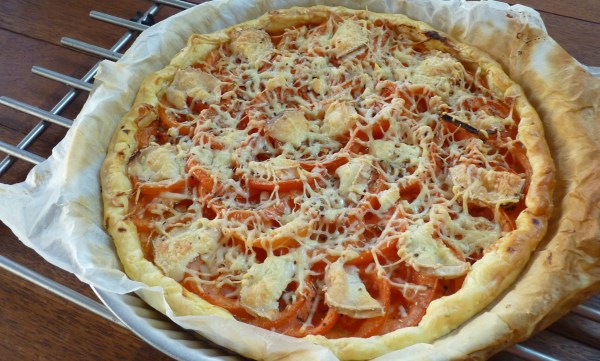 Tarte à la tomate et au chèvre - Tomato and goats cheese tart