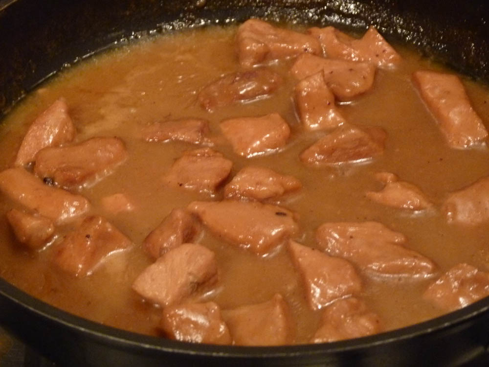 Cranberry and Orange Pork