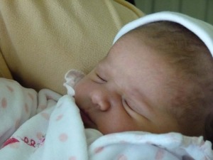 Introducing Lily-May our first grandchild