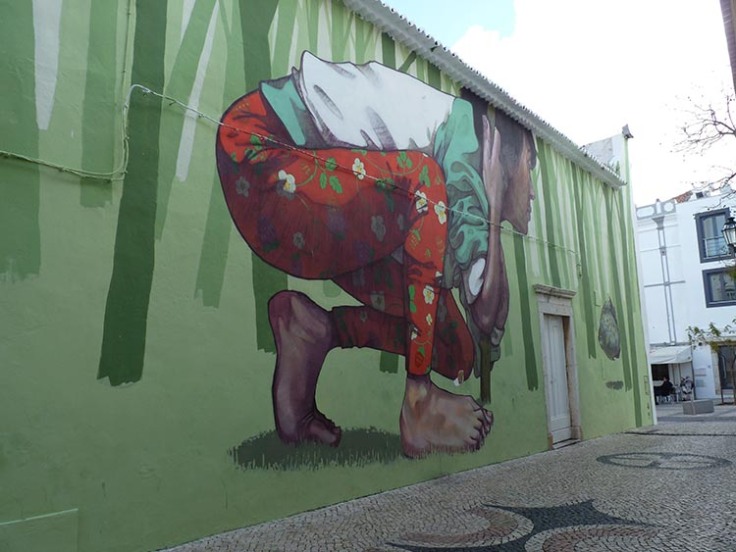 Street art in Lagos, Portugal