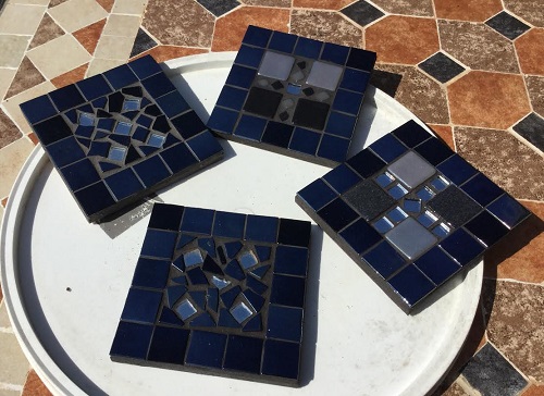 Mosaic Tile Coasters