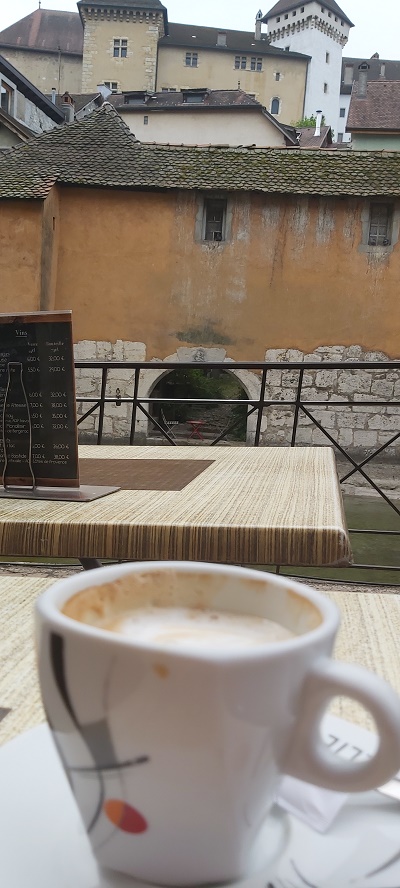 coffee in Annecy
