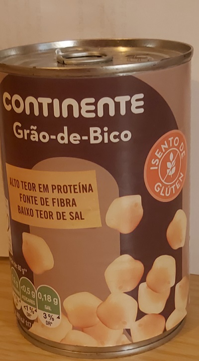 Tinned chickpeas