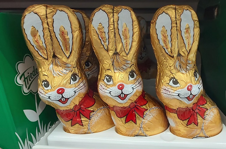 Chocolate Easter Bunnies