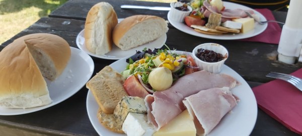 Ploghman's Lunch at The Trout Inn Lechlade