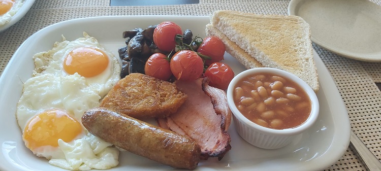 Fry up at Lazy Jacks