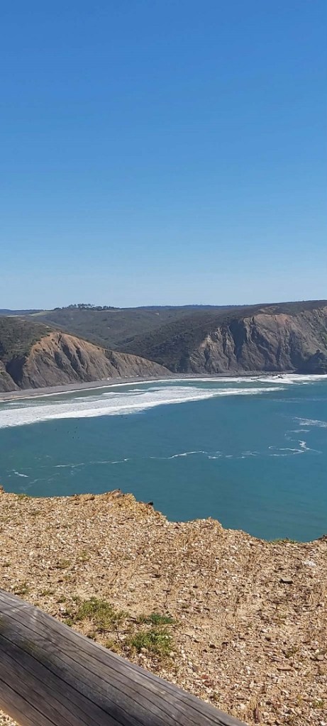 View from O Paulo to Arrifana Beach
