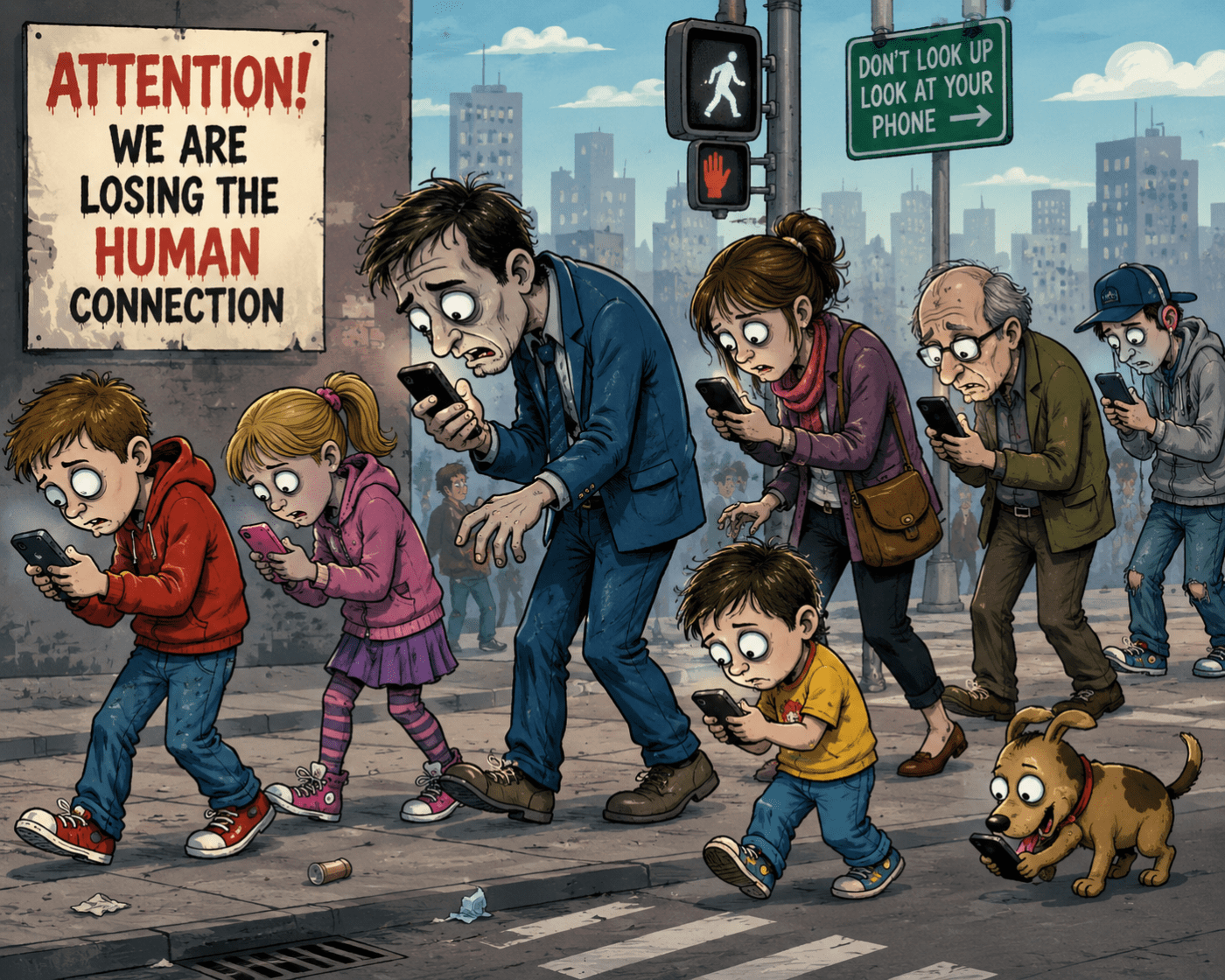phone zombies