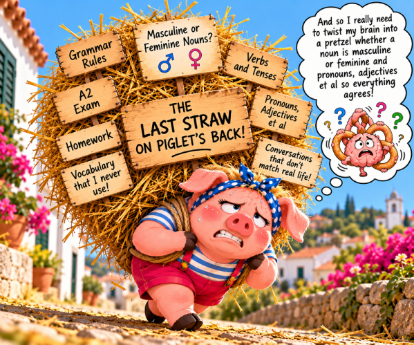 last straw piglet